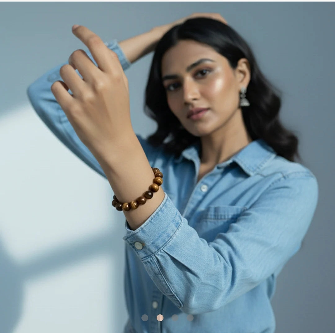 Tiger's Eye Bracelet - Inner Confidence & Self Worth