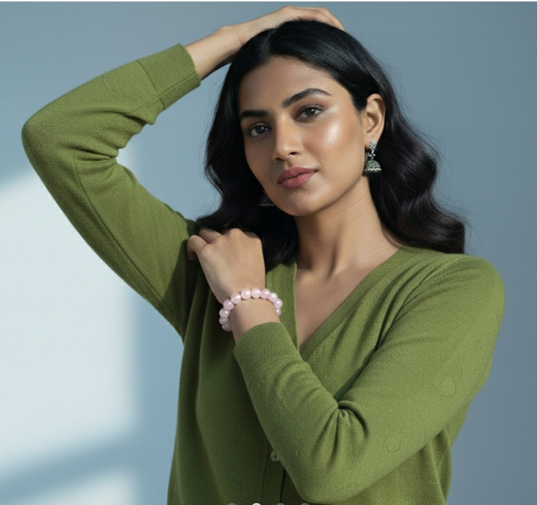 Rose Quartz Bracelet - Love Attraction