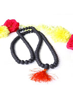 108+1 Divya Karungali Mala - Natural Ebony Wood Beads (Govt. Certified)