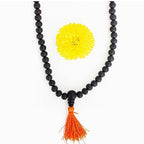 108+1 Divya Karungali Mala - Natural Ebony Wood Beads (Govt. Certified)