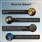 Richie Rich Combo (Pyrite Bracelet + Black Obsidian Bracelet)